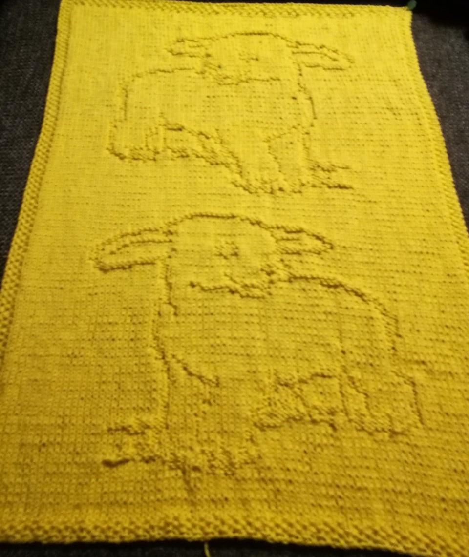 Nr. 514 Easter lamb guest towel