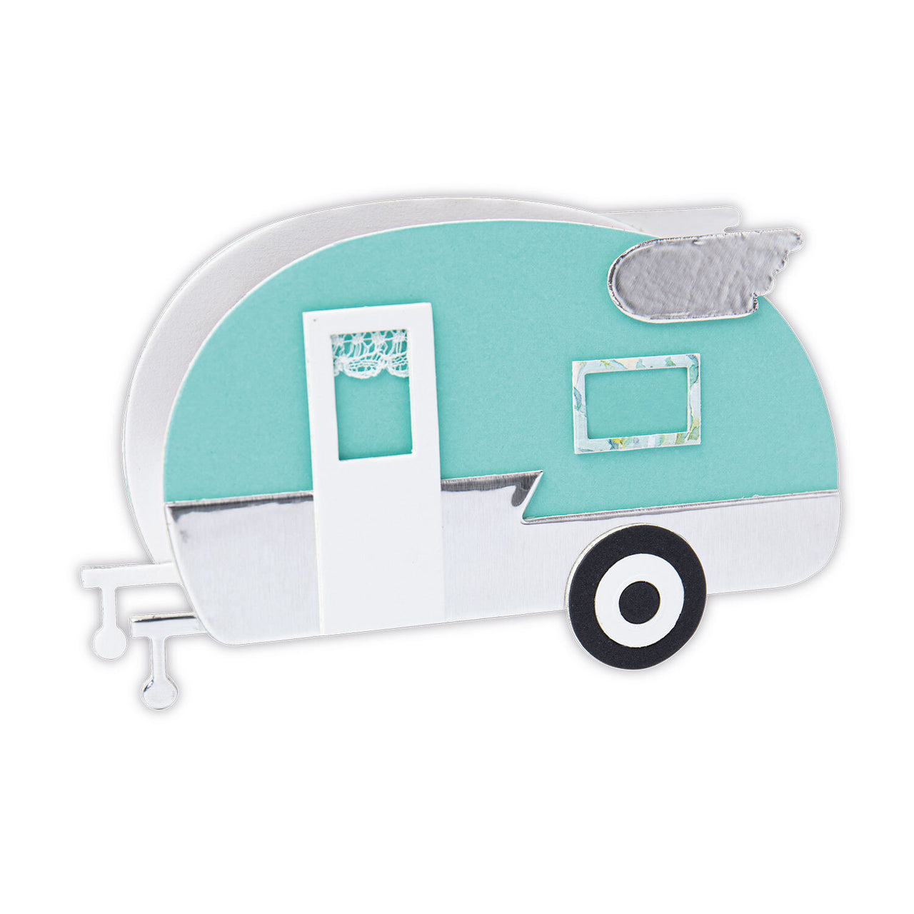 Sizzix ScoreBoards L Die - Camper 3-D by Eileen Hull