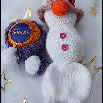 Snowman Family Chocolate orange Covers