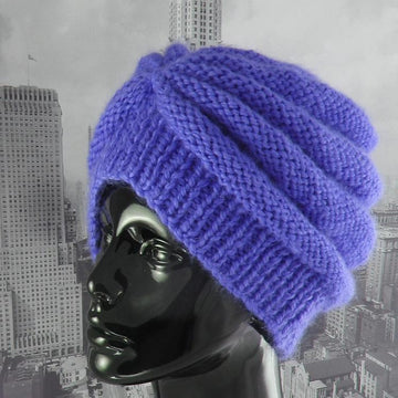 Chunky Beehive Turban Hat