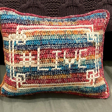 #Live Mosaic Pillow
