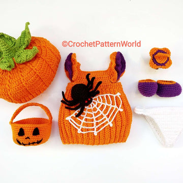 Halloween Lulu Doll Crochet Amigurumi Doll Base pattern, Crochet baby doll pattern (English, Deutsch, Français)