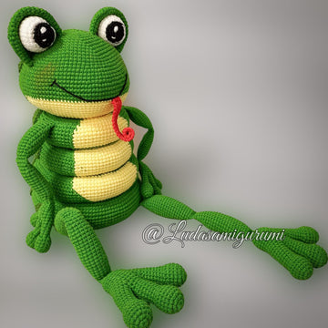 Frog stacking toy