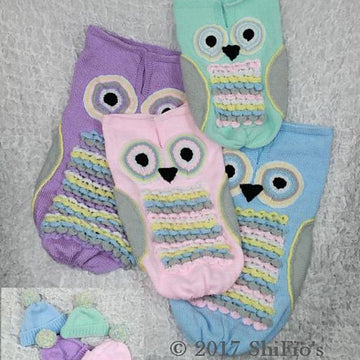 Knitting pattern owl cocoon  #370