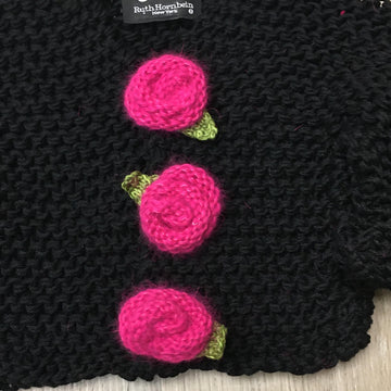 Rose Button Cardigan