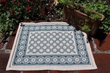 Avlea Folk Embroidery Aegean Octagon Table Mat - Downloadable PDF