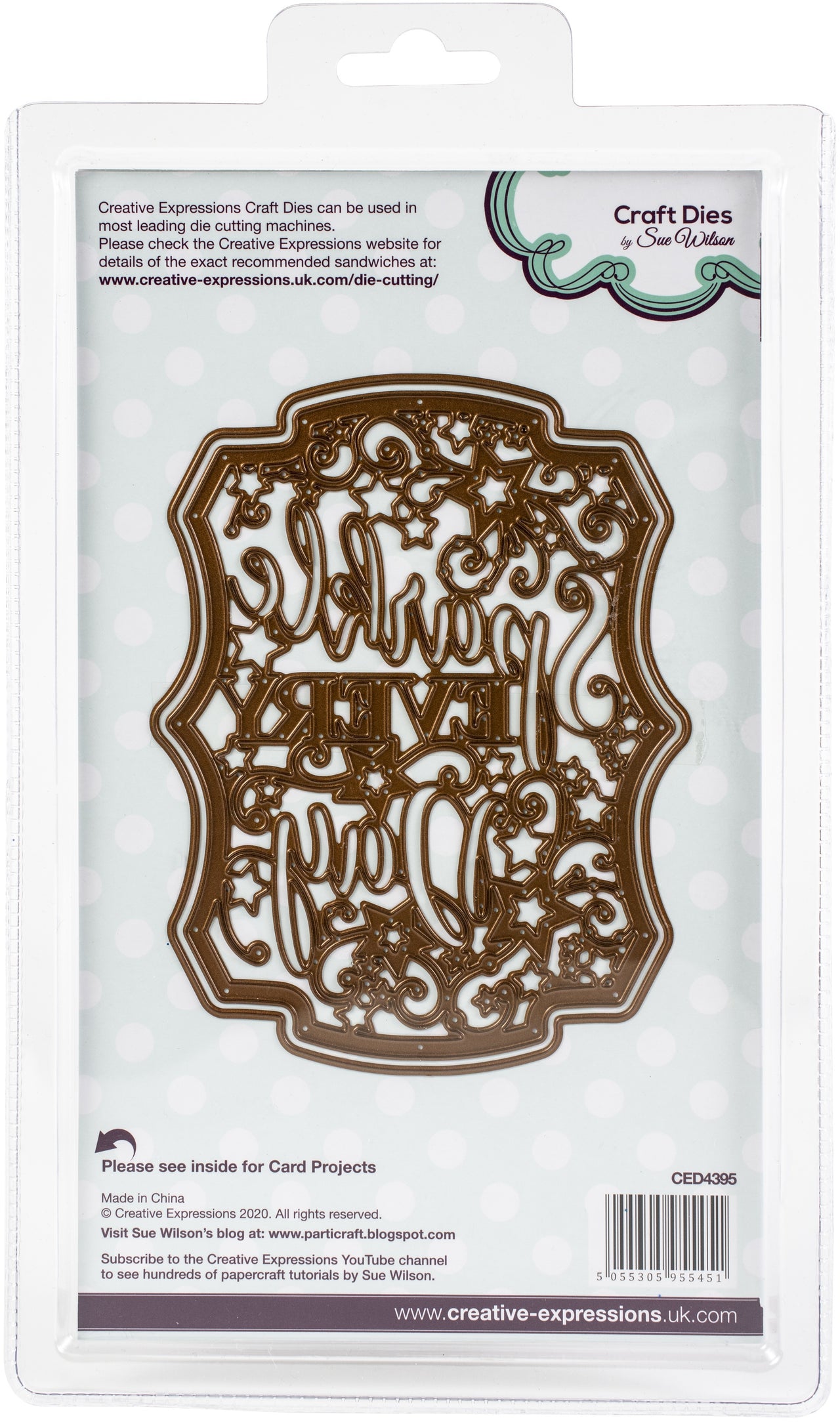 Creative Expressions Craft Dies By Sue Wilson - All In One-Sparkle Every Day