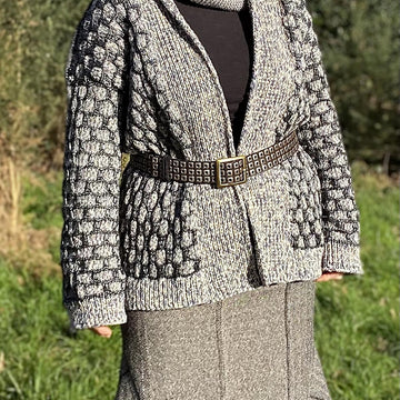 Rustic Honeycomb Cardigan