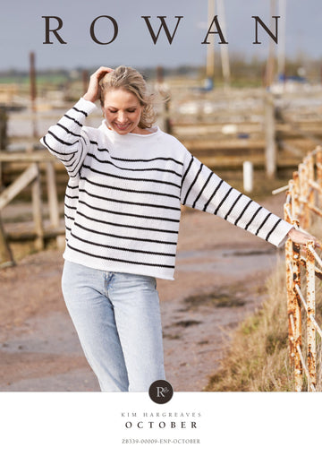 October Sweater in Rowan Four Seasons - Downloadable PDF