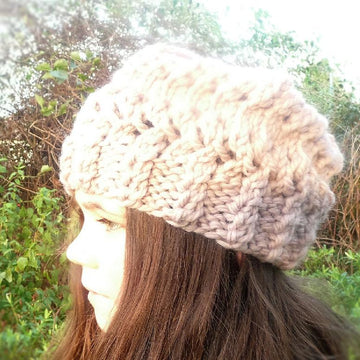 Mauvette Slouchy Hat