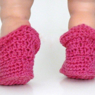 Pixie Elf Fairy Baby Booties # 316