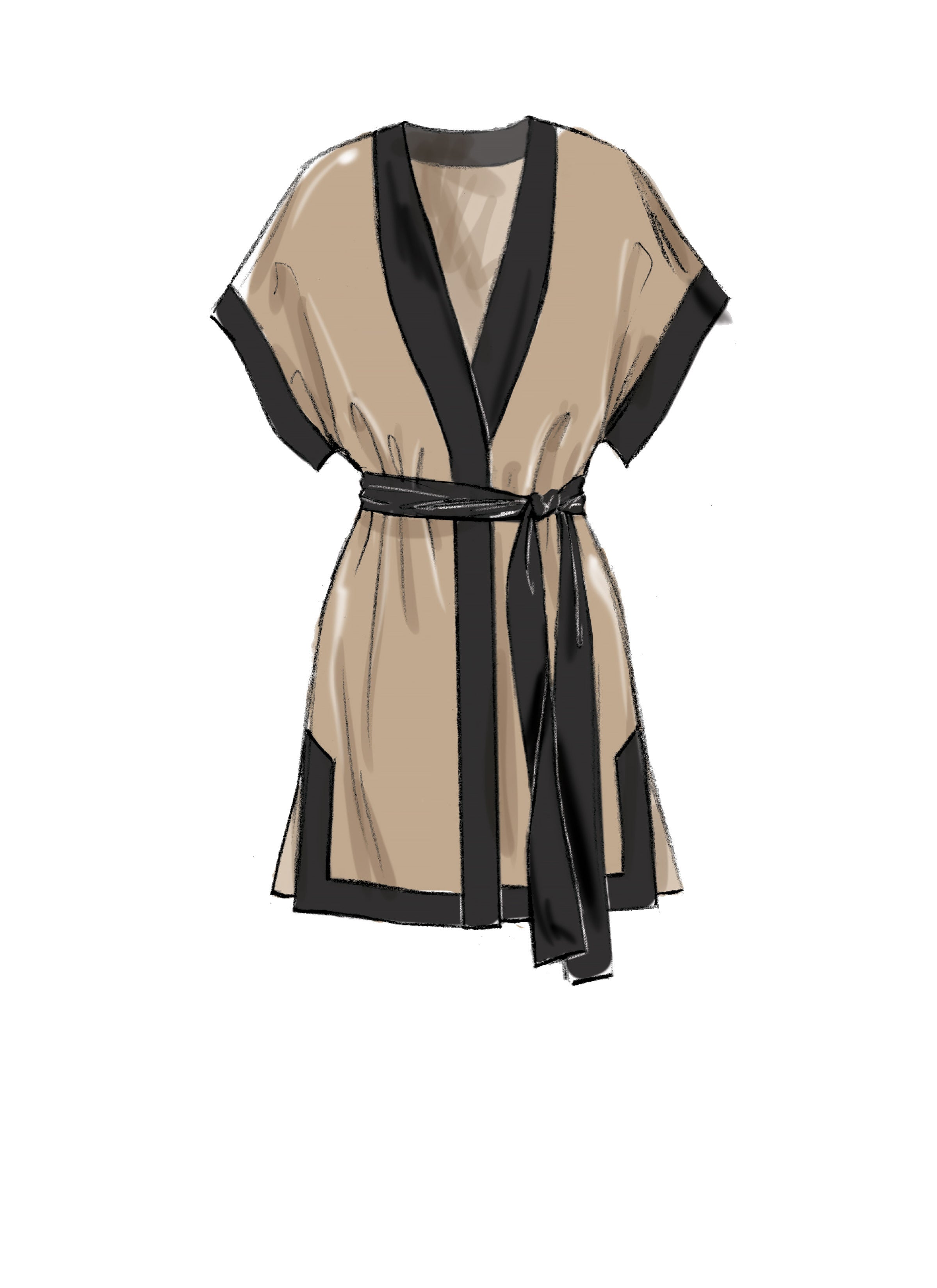 McCall's Misses' Jacket and Belt M7790 - Sewing Pattern