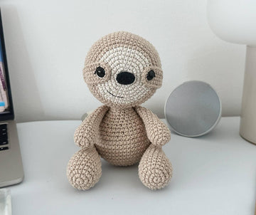 Sloth Amigurumi Crochet Pattern PDF – Sloth Soft Toy, Stuffed Animal Tutorial