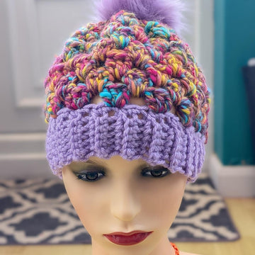 Cat Ear Beanie and Bobble Hat