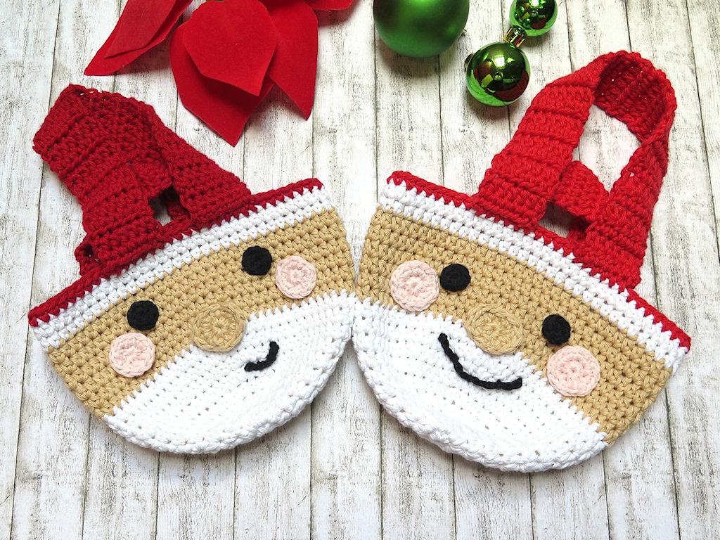 Knot Bag - Santa Face