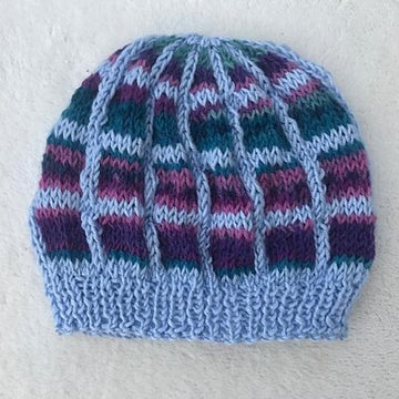 Sock Yarn Destash Hat