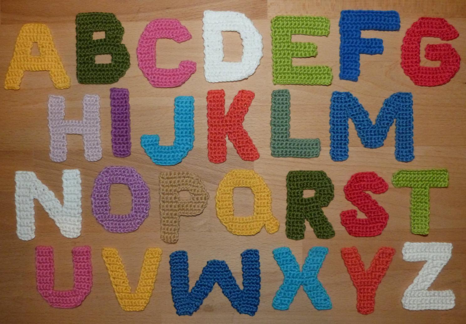 Alphabetic characters, A-Z