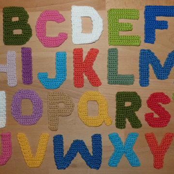 Alphabetic characters, A-Z