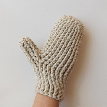 Holden Cable Crochet Mittens