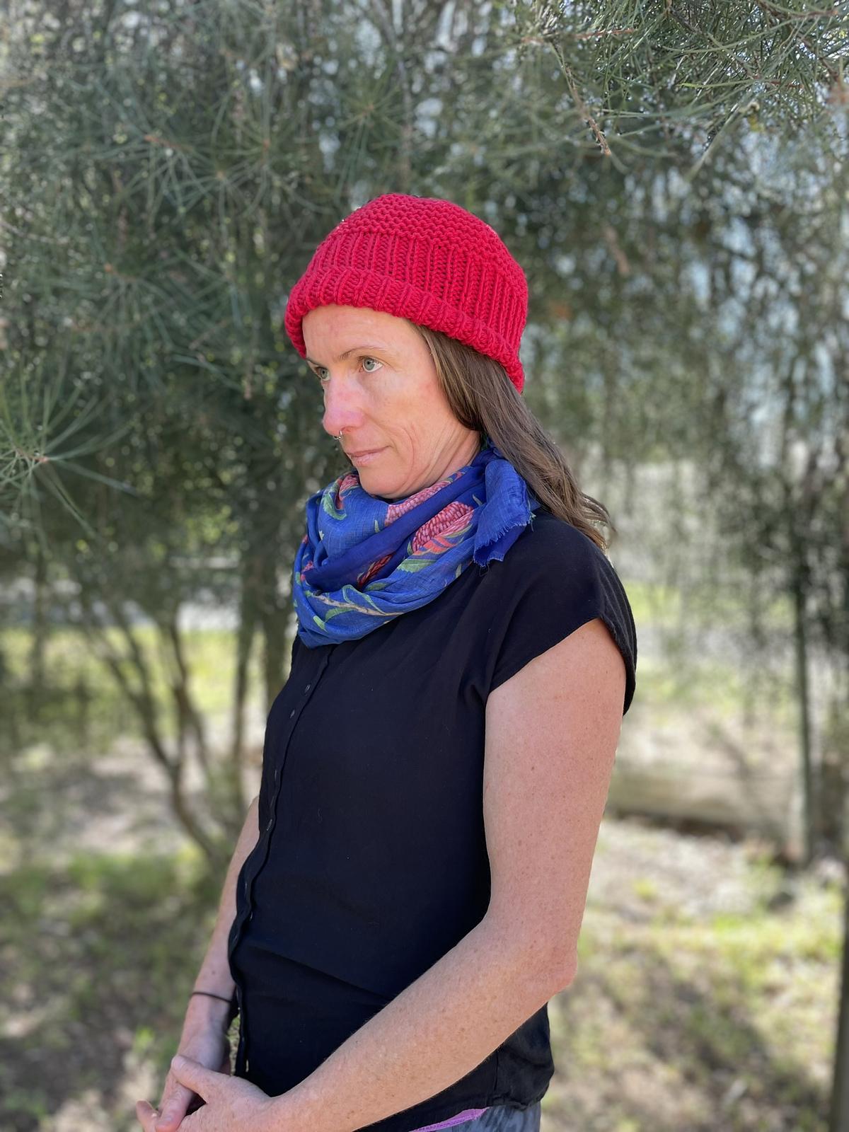 Geraniums Beanie