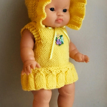 32cm Doll Spring Dress Set
