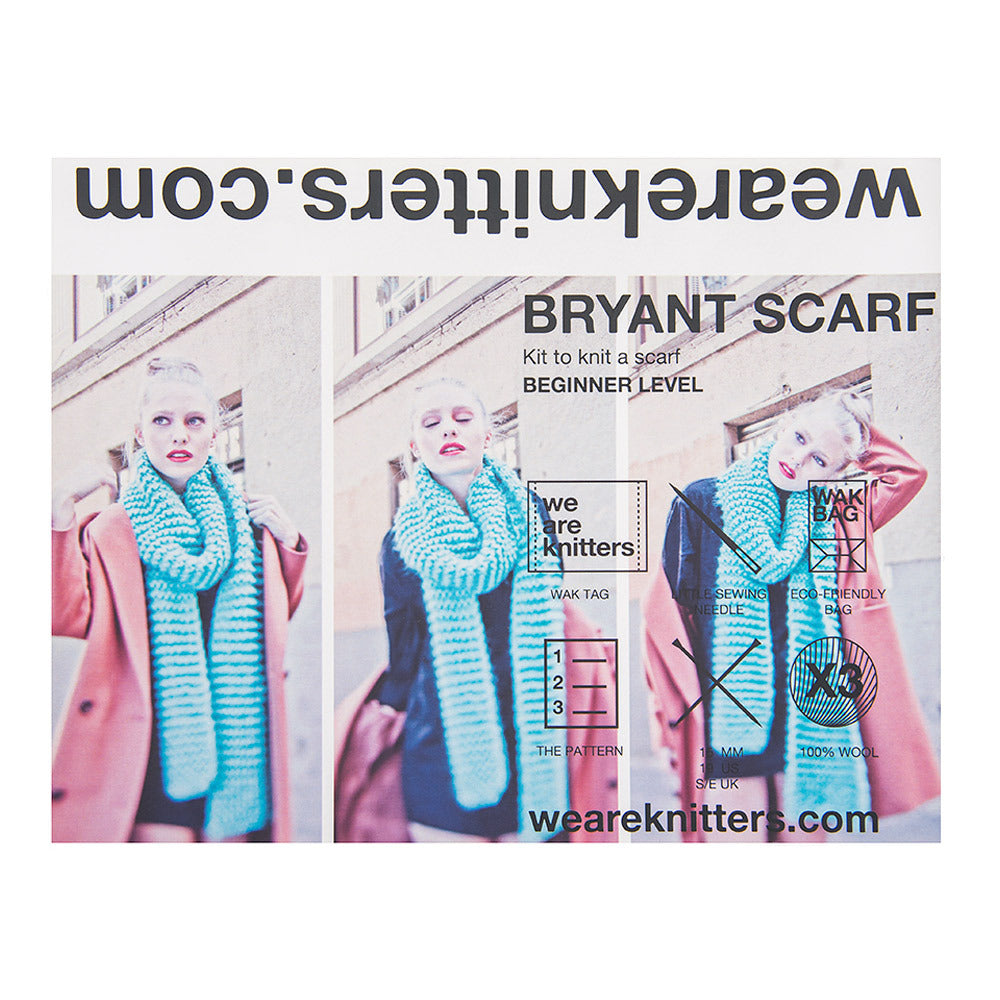 Sticker - Bryant Scarf in We Are Knitters The Wool