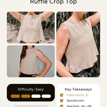 Ruffle Crop Top
