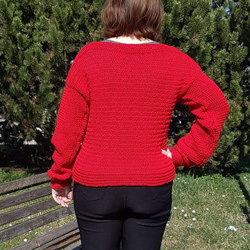 Knit in Red