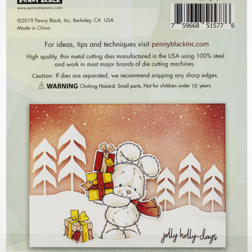 Penny Black Creative Dies - Hopping By Cut Out 2.5"X3"