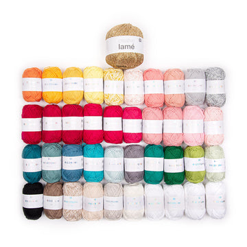 Rico Creative Ricorumi DK, Ricorumi DK, Ricorumi Lame and Ricorumi Spray CAL Colour Pack