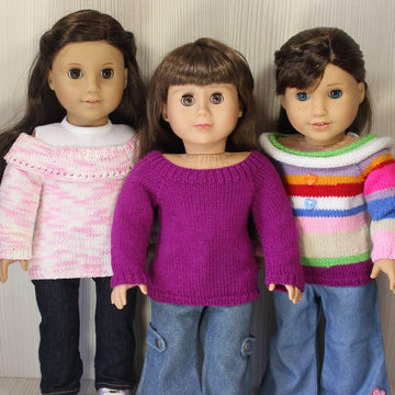Offline Sweater for 18 inch Dolls