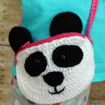 Panda and Cat Purse