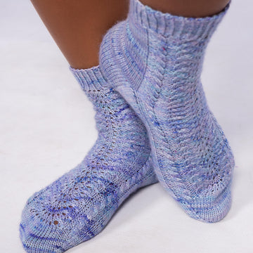Cable & Lace Socks