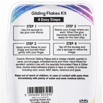 Creative Expressions Cosmic Shimmer Gilding Flakes Kit - Sunlight Speckle