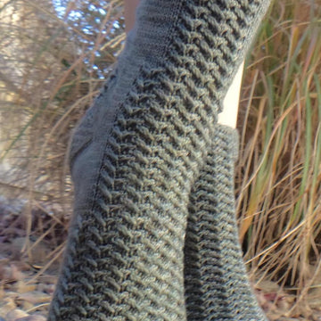 Crocodile Scales Socks