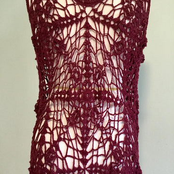 Pointed Hem Tunic Top Dress