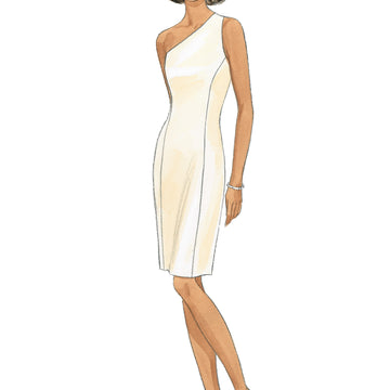 Butterick Misses'/Misses' Petite Lined Dress B4343 - Sewing Pattern