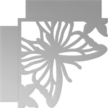 Artdeco Creations Couture Creations Peaceful Peonies Mini Die - Folding Corner Butterfly 1.8"X1.8"