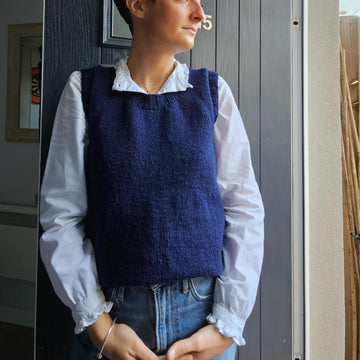 Simple sweater vest