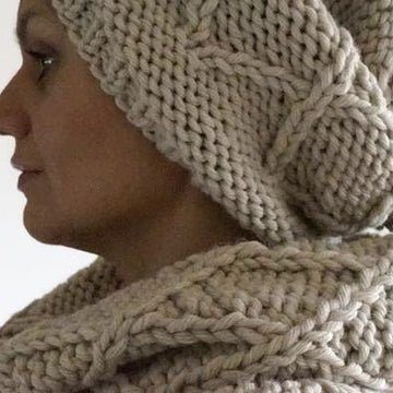 Cool Chunky Scarf and Hat