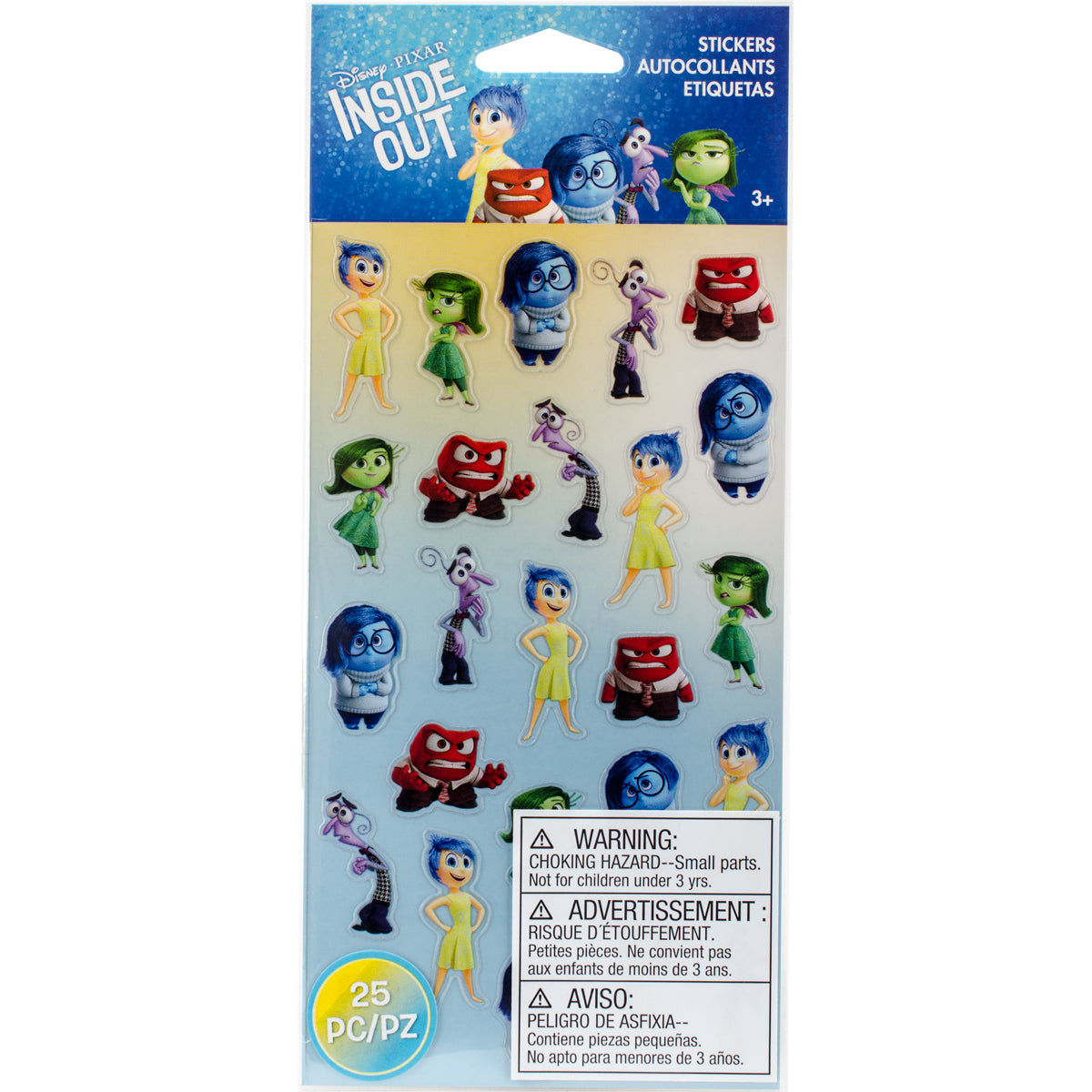 Sticko Disney Flat Stickers - Emotions