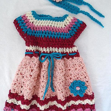 243- CROCHET DRESS