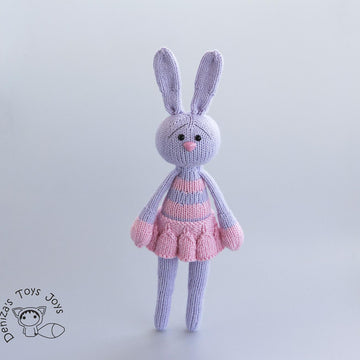 Couple of Bunnies. Stripy series Toys.
