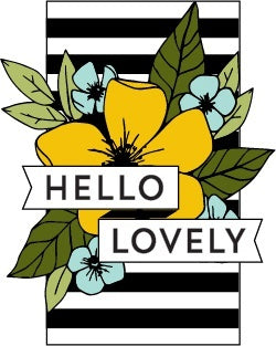 Concord & 9th Enamel Keychain - Hello Lovely