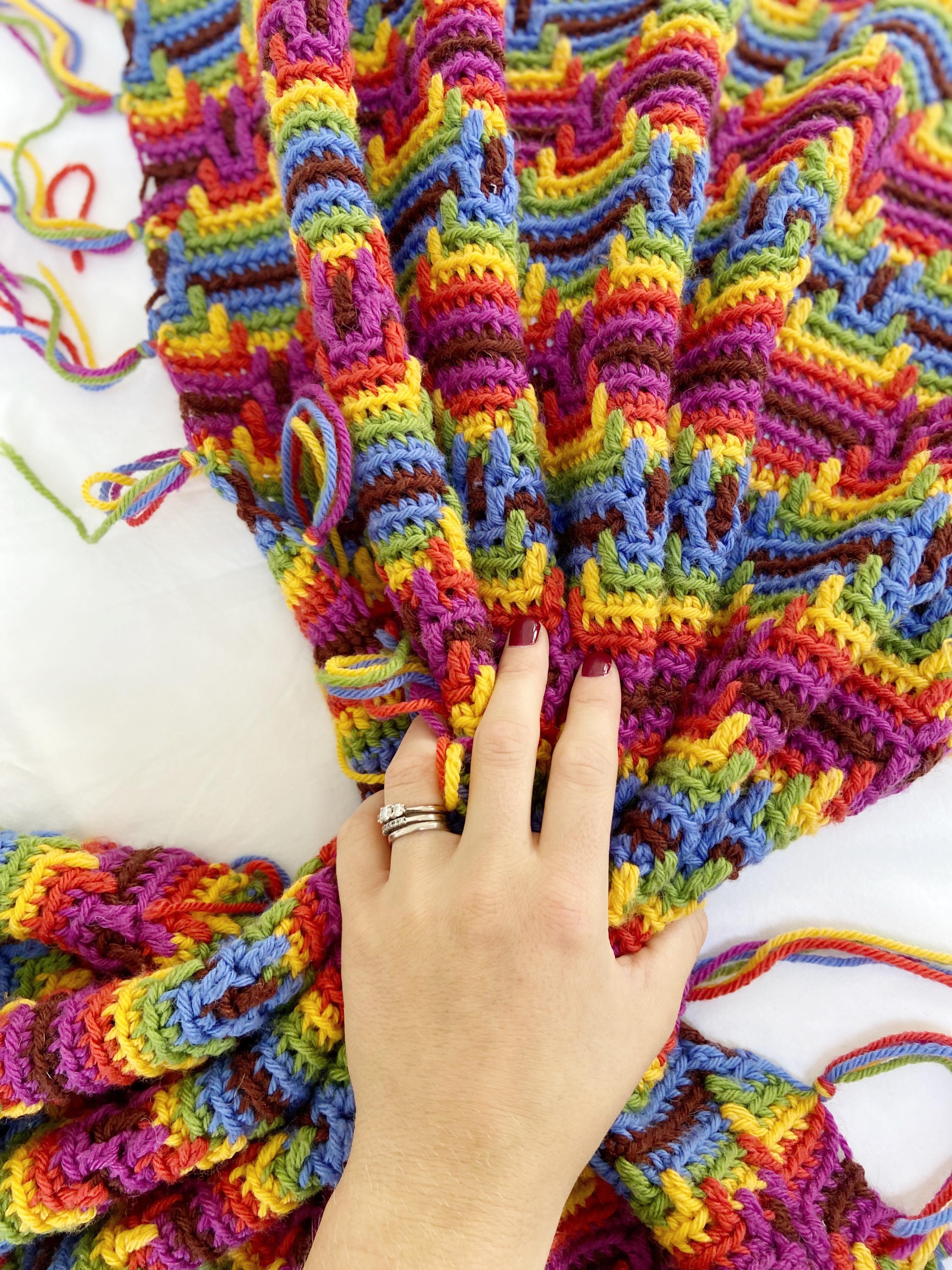 Diamond Mosaic Blanket