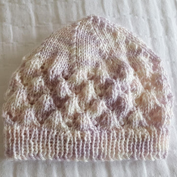 Candy - prem 4ply lace beanie