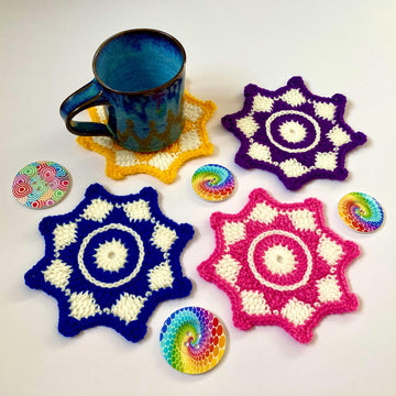 Flower coaster II by HueLaVive