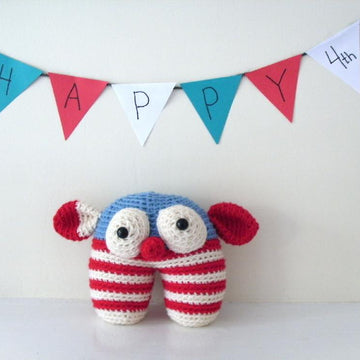 Amigurumi Roosevelt the Monster