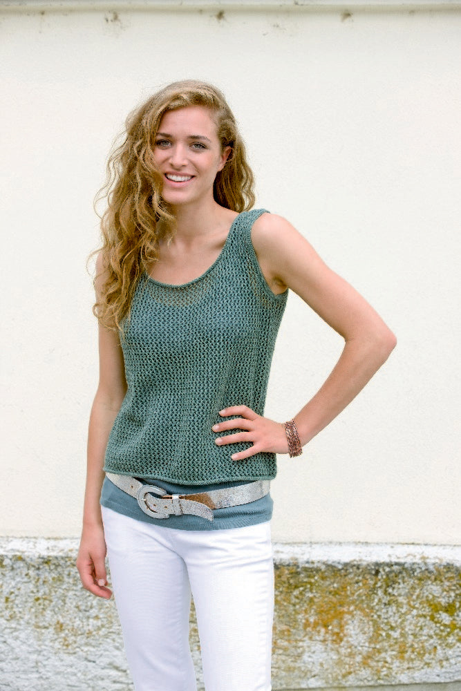 Damentop in Schachenmayr Egypto Cotton - 01803 - Downloadable PDF