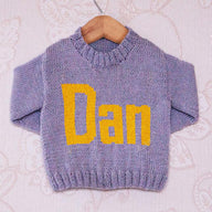 Intarsia - Dan Moniker Chart - Childrens Sweater